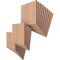 Ekena Millwork 11 3/4W x 11 3/4H x 3/8T Wood Hobby Boards, Alder, 25PK HBW12X12X375DAL - alternate 4
